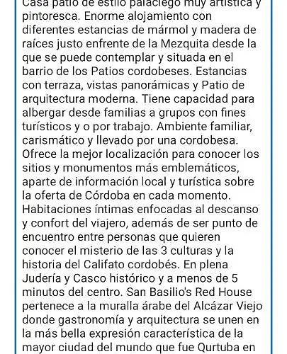 San Basilio's Red House 3* Кордова